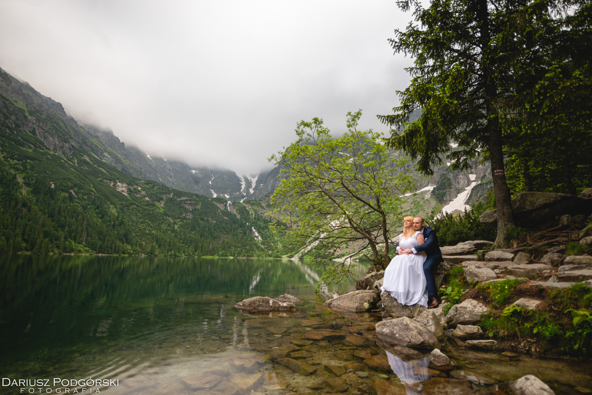 Plener ślubny w górach